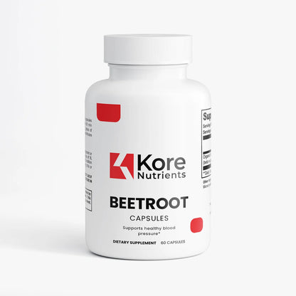 3 Bottles - Kore Nutrients Beetroot — 1,300mg of Pure Circulation Support in Every Serving*