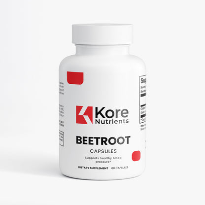 Kore Nutrients Beetroot — 1,300mg of Pure Circulation Support in Every Serving*