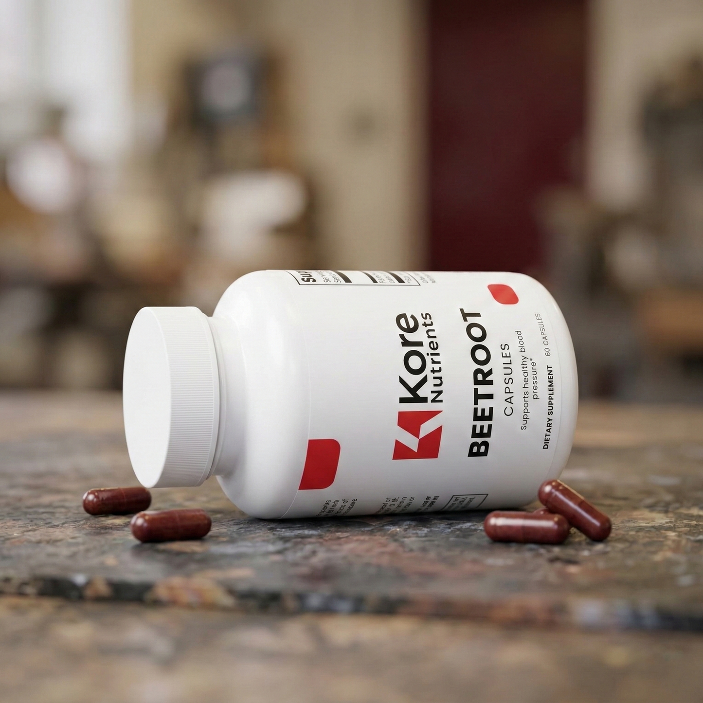 3 Bottles - Kore Nutrients Beetroot — 1,300mg of Pure Circulation Support in Every Serving*